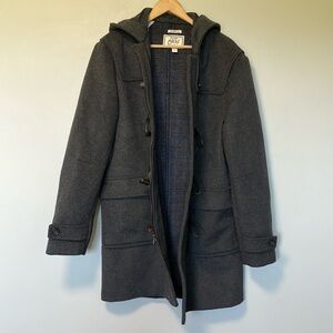 NWOT Jos. A. Bank Men's Gray Duffle Coat
